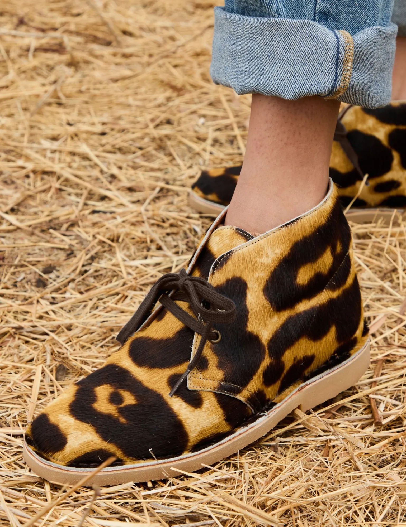 Penelope Chilvers Apostle Tortoiseshell Pony Boot Brown Fashion