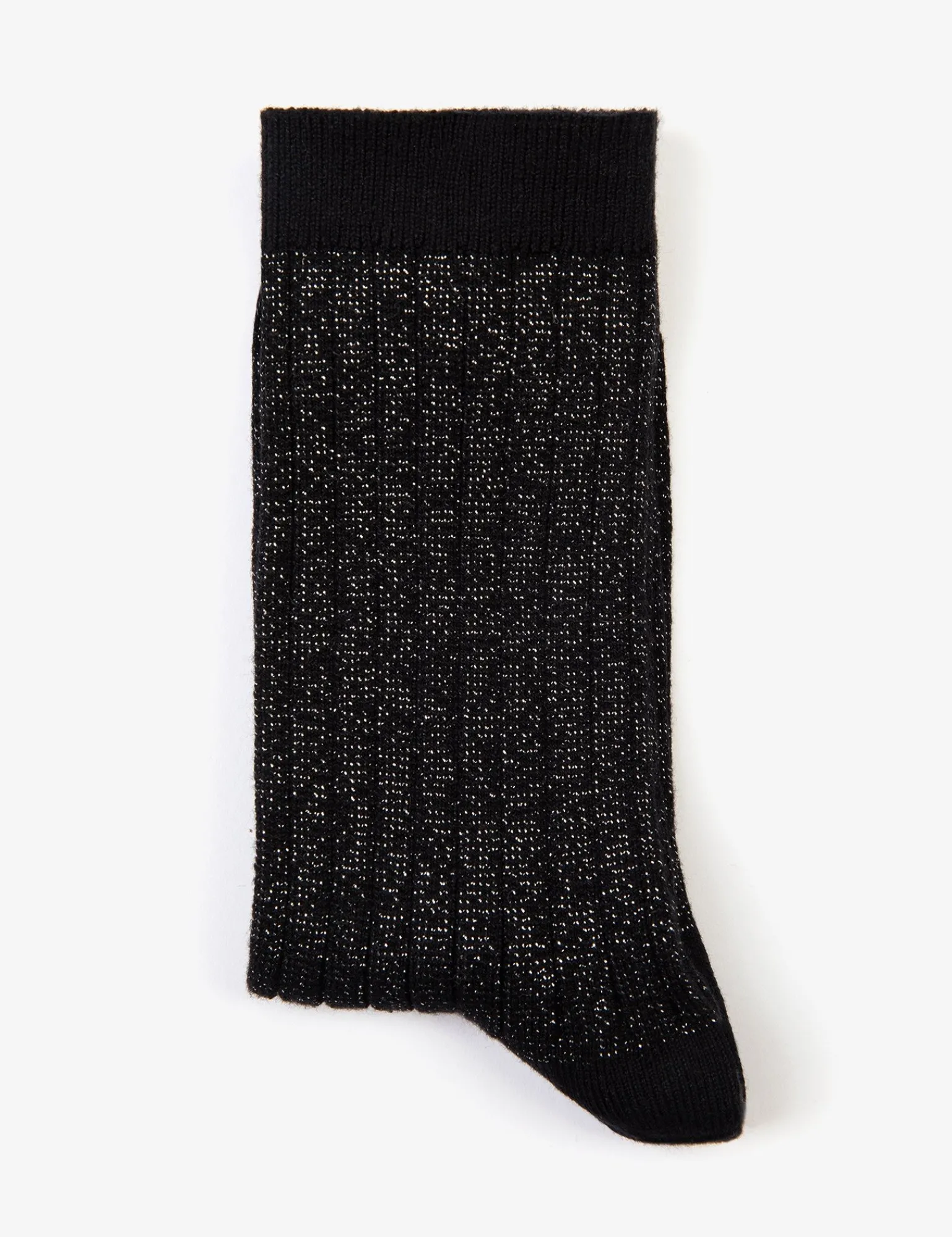 Penelope Chilvers Lurex Sock Black Hot