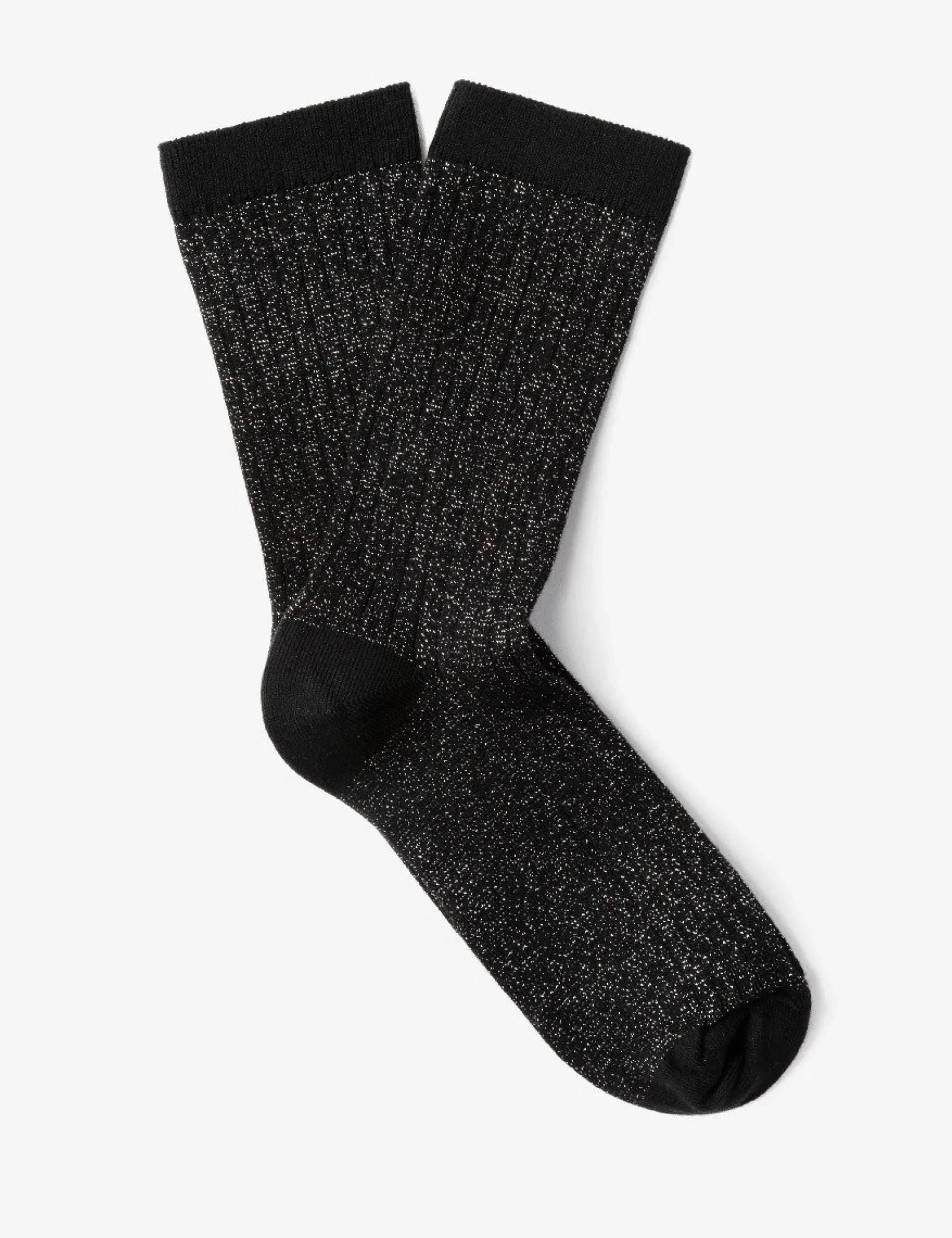 Penelope Chilvers Lurex Sock Black Hot