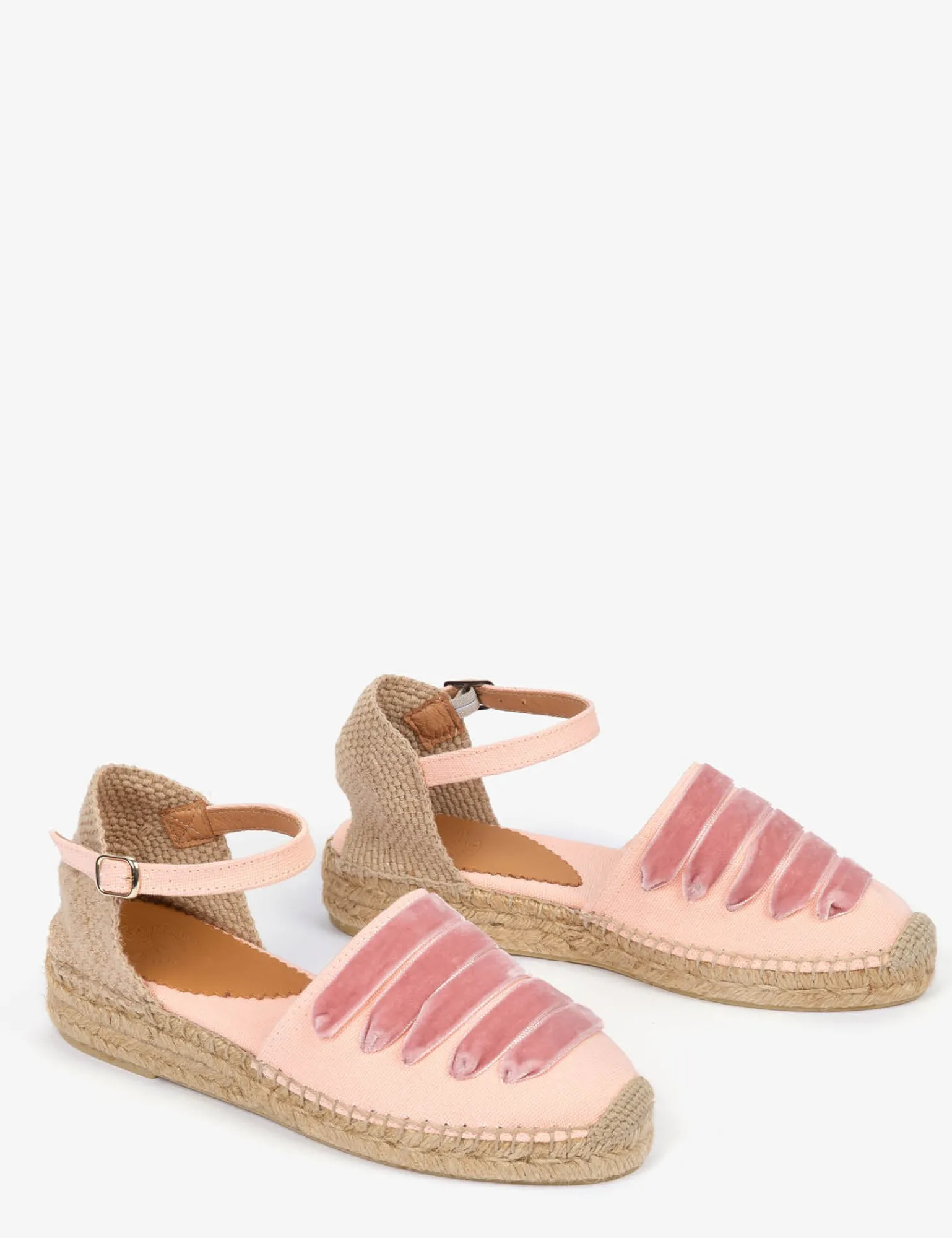 Penelope Chilvers Low Mary Jane Dali Espadrille TeaRose New