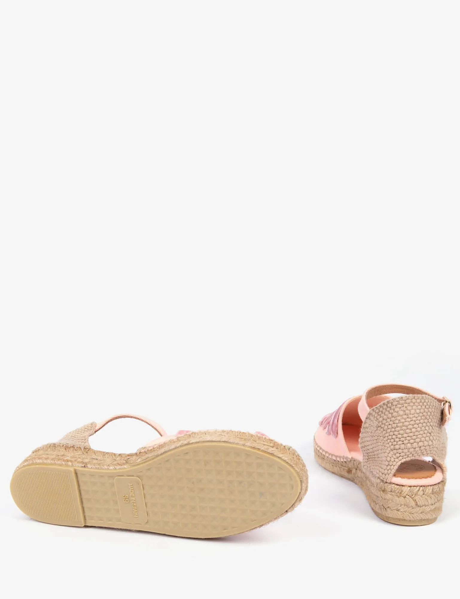 Penelope Chilvers Low Mary Jane Dali Espadrille TeaRose New