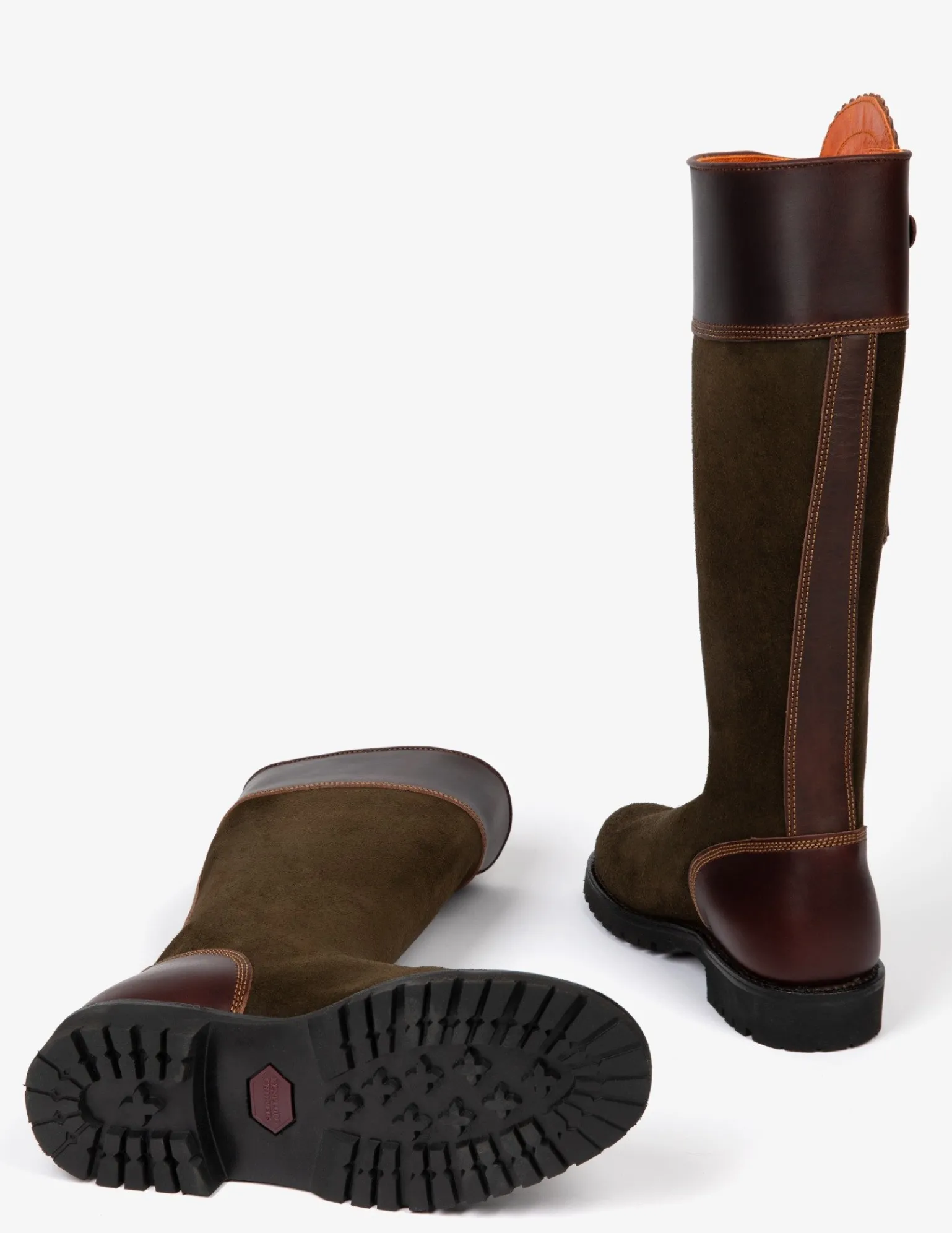 Penelope Chilvers Inclement Long Tassel Boot Seaweed/Conker Sale