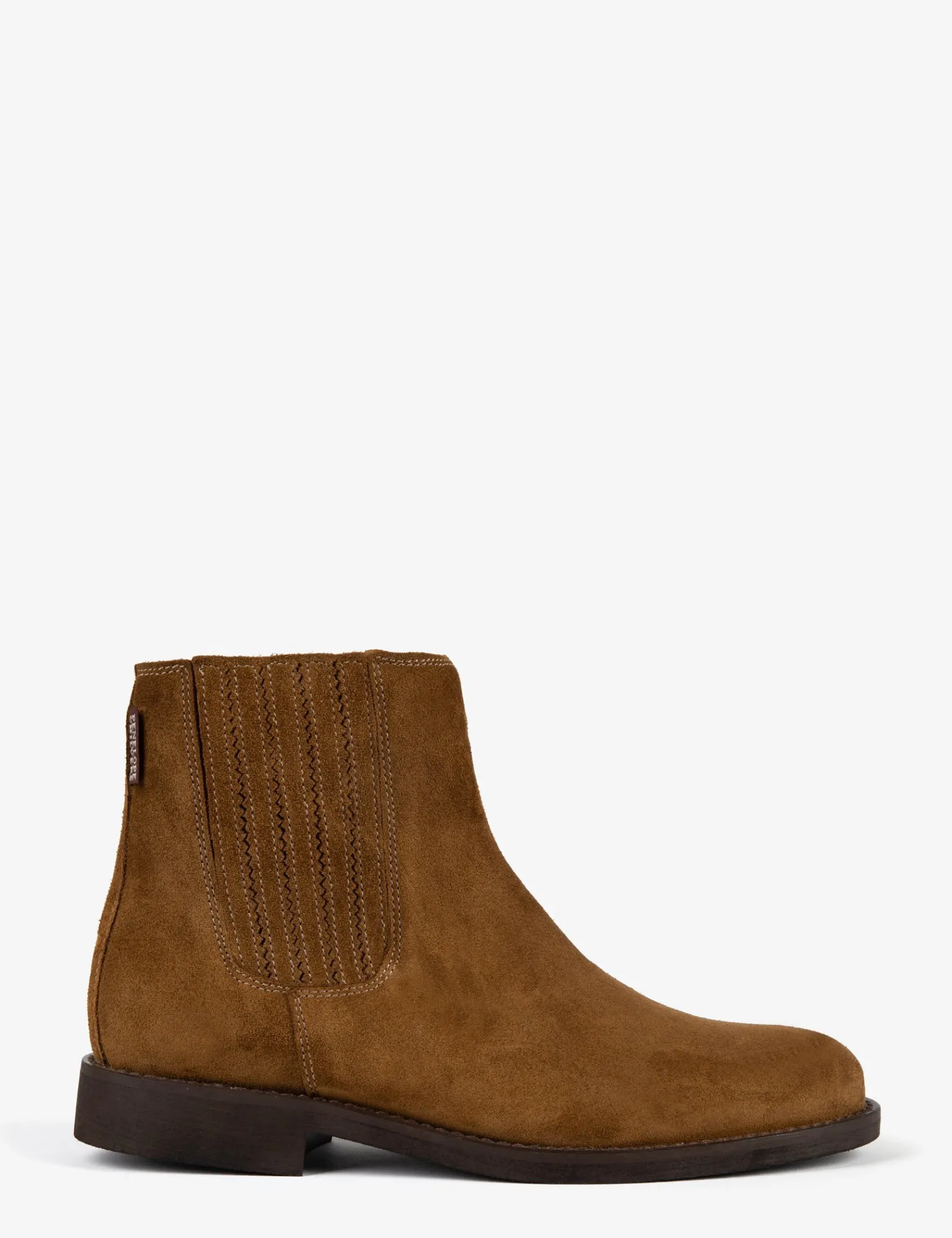 Penelope Chilvers Chelsea Suede Boot Peat Fashion