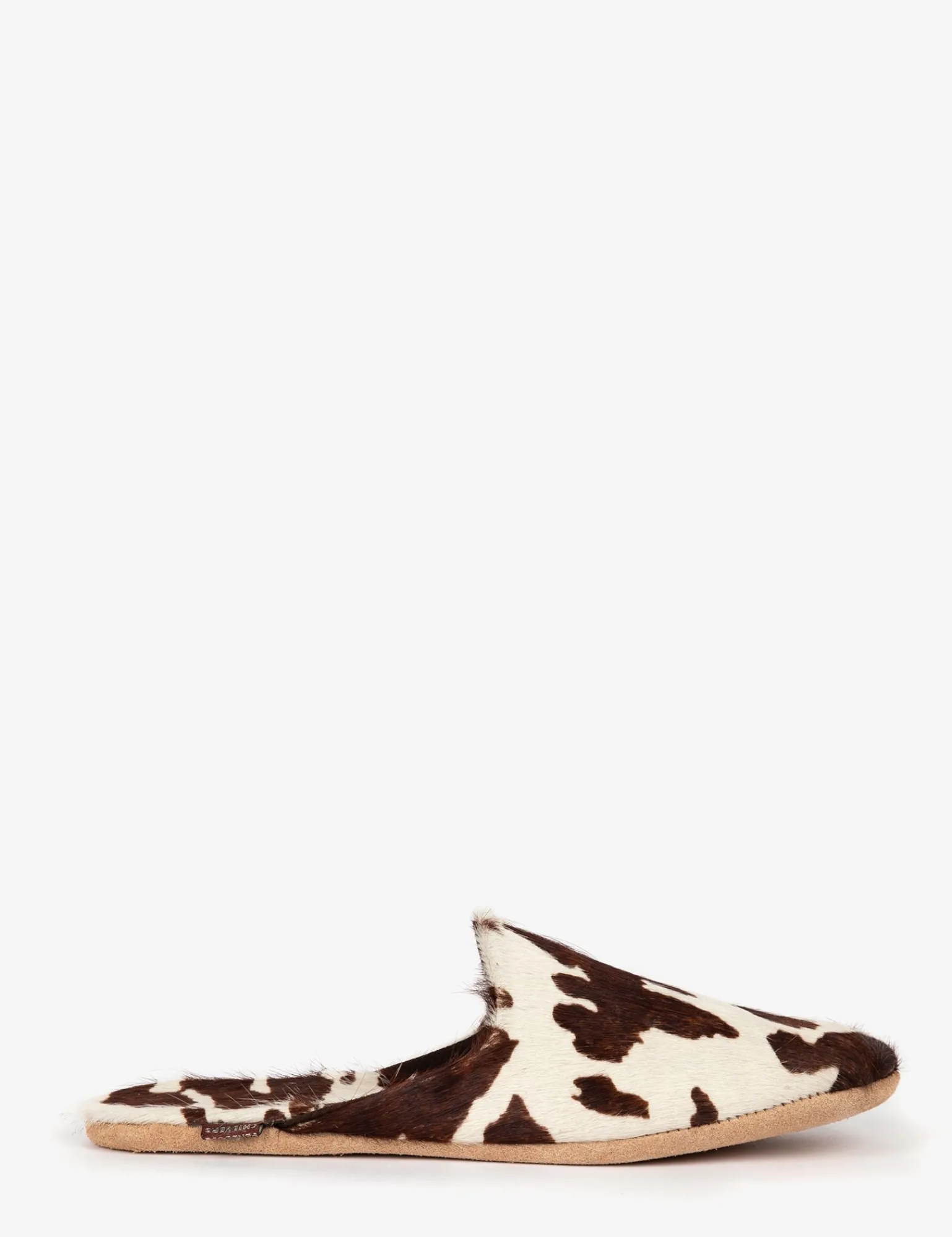 Penelope Chilvers Pony Mule Slipper Brown/White Hot