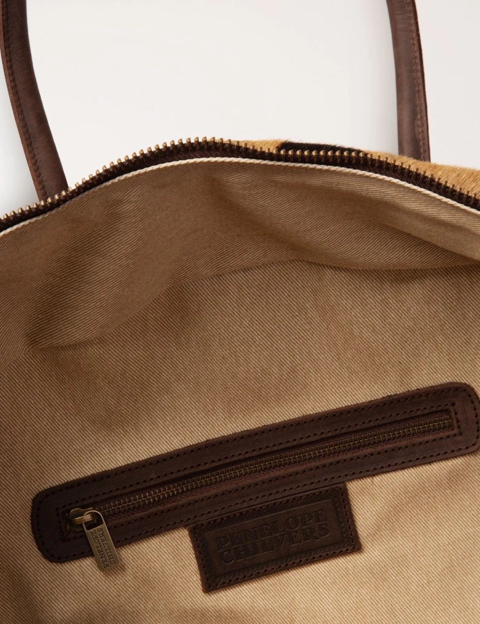 Penelope Chilvers Weekender Tortoiseshell Pony Bag Brown Online