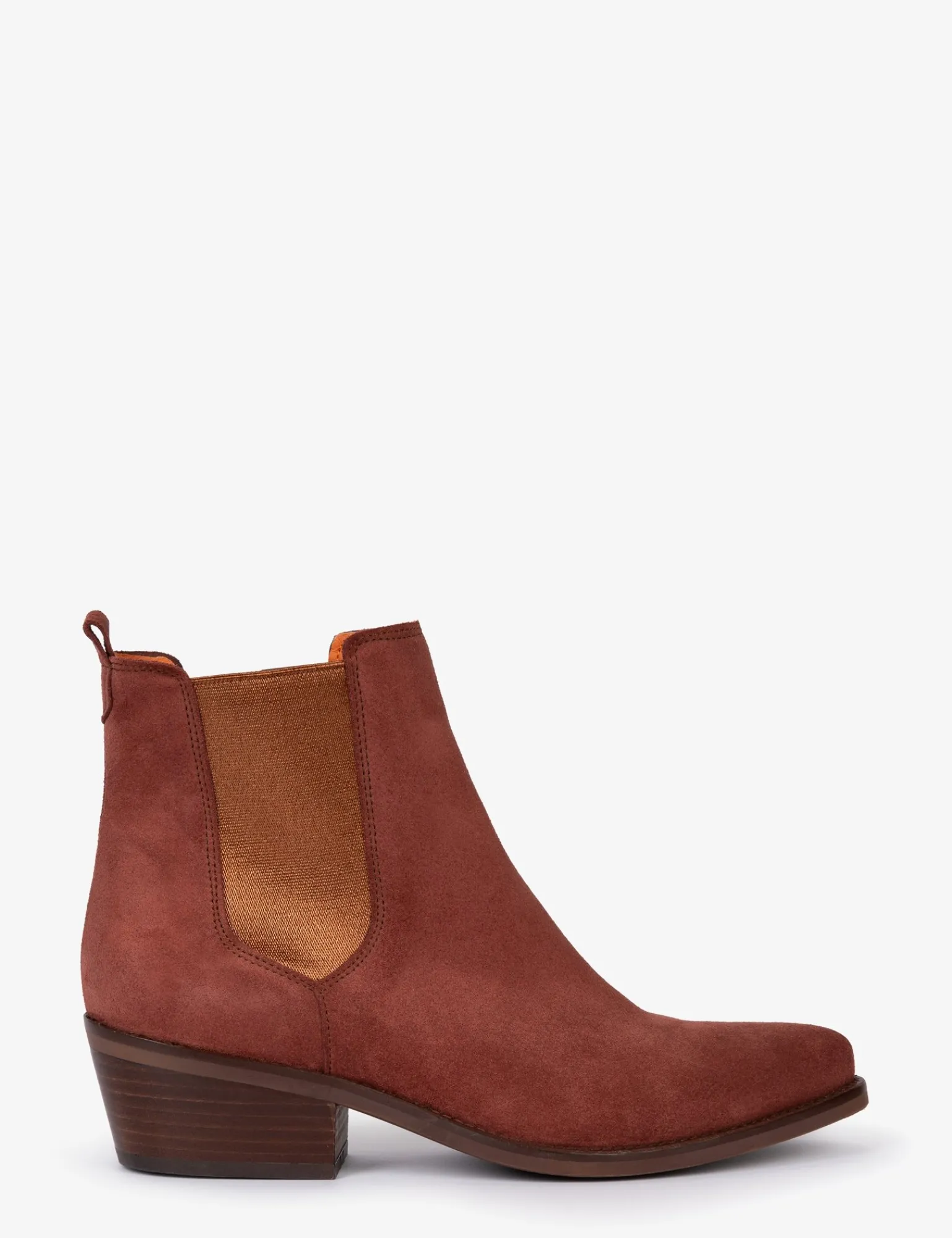 Penelope Chilvers Rove Suede Boot Russet Fashion