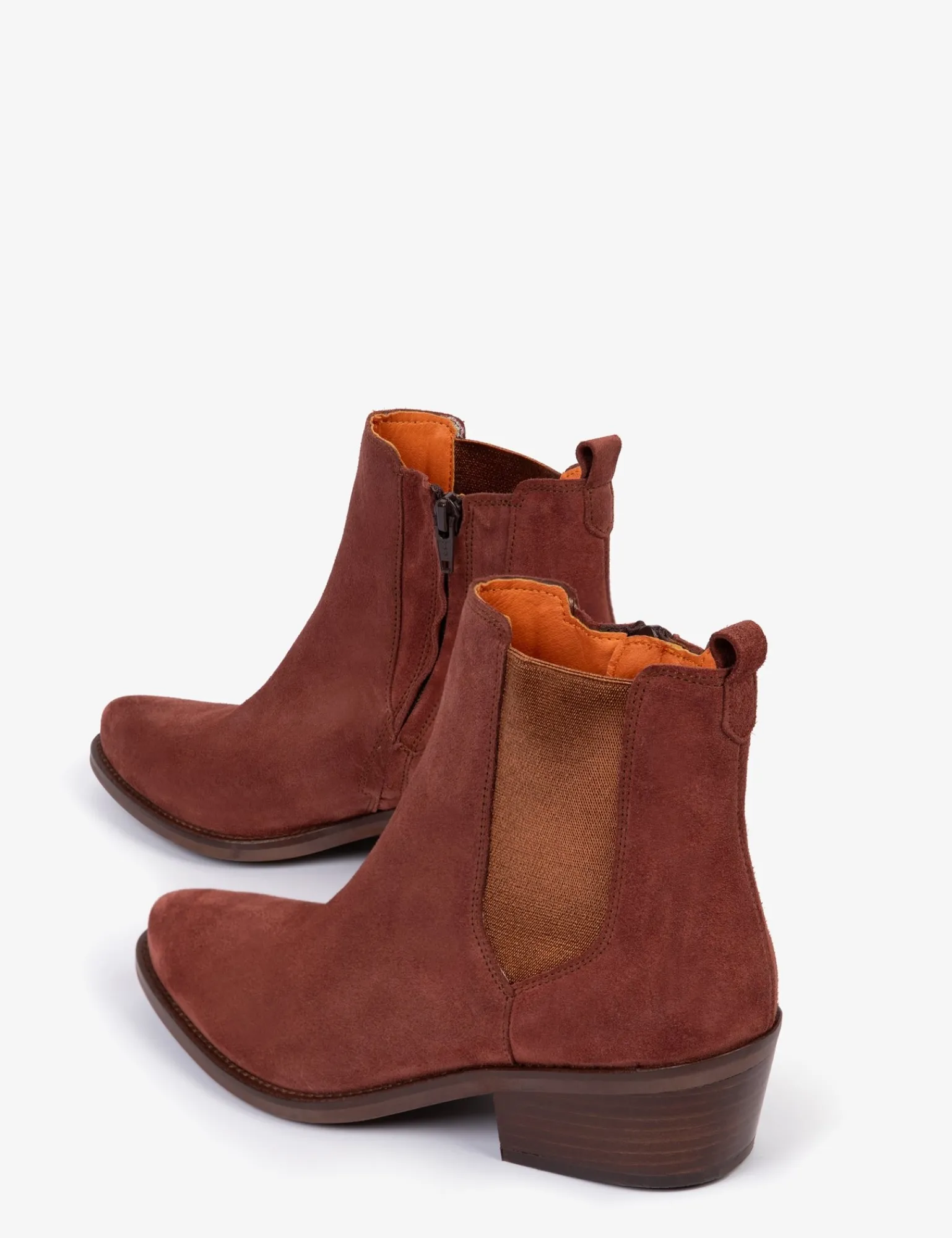 Penelope Chilvers Rove Suede Boot Russet Fashion