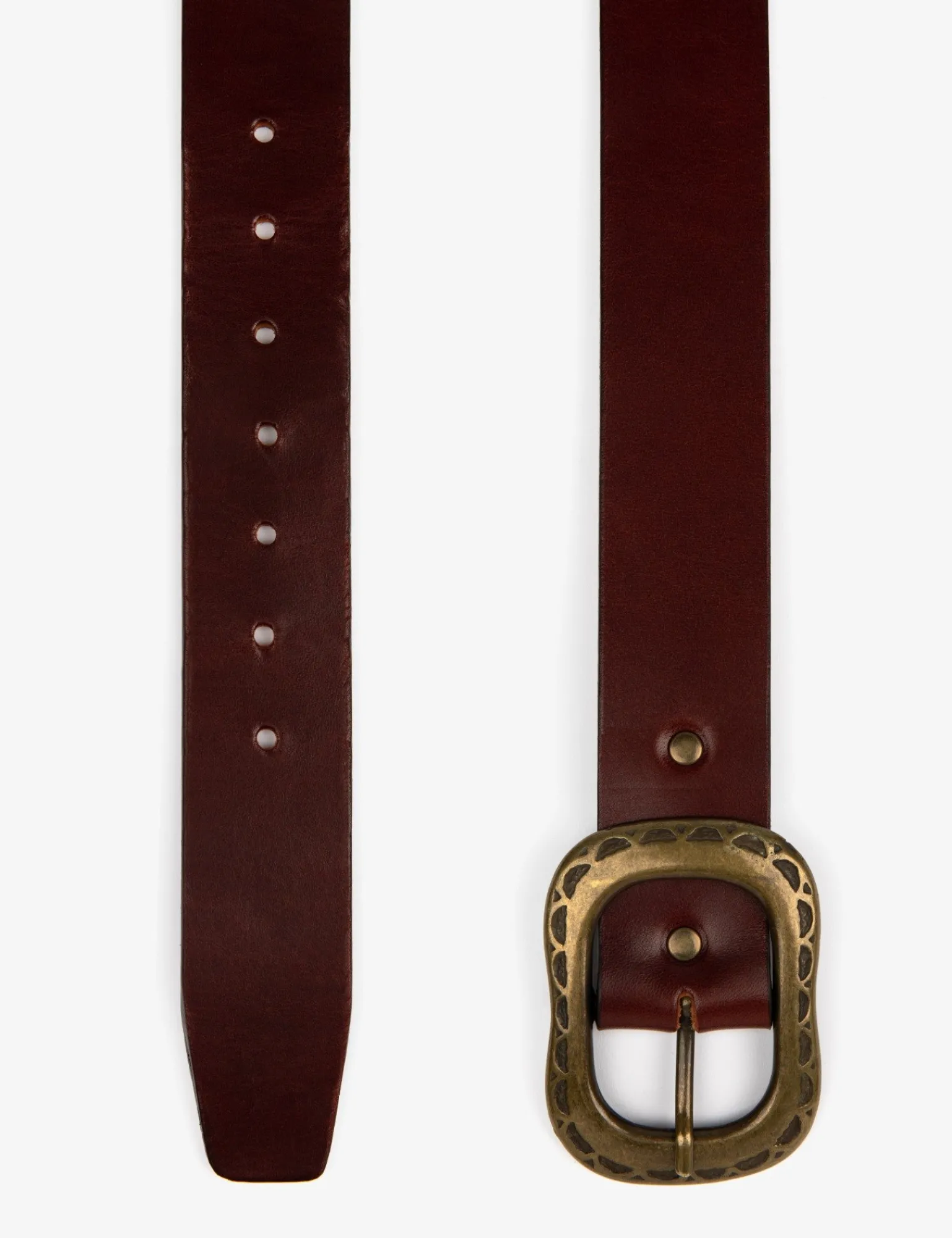 Penelope Chilvers Bronze Buckle Belt Brown Hot