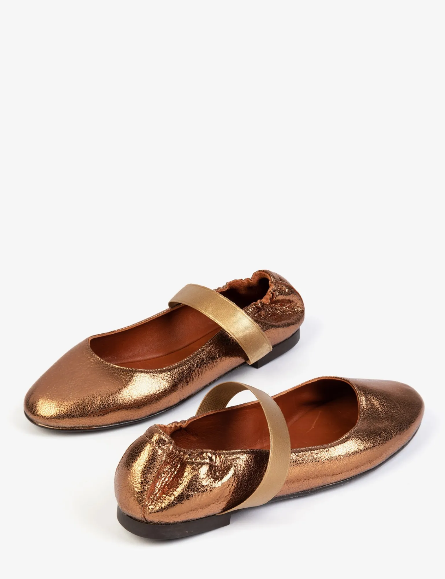 Penelope Chilvers Rock And Roll Leather Shoe Bronze Hot