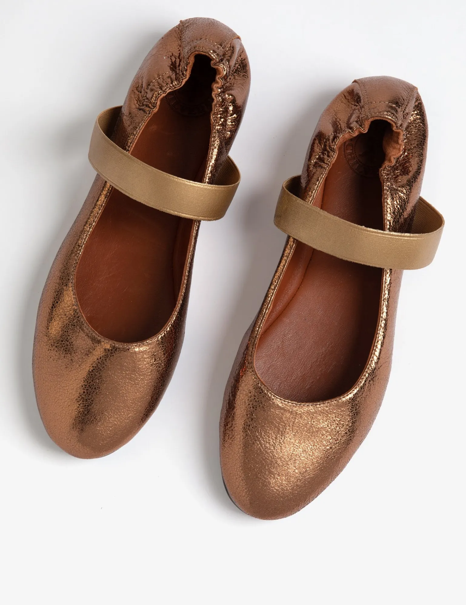 Penelope Chilvers Rock And Roll Leather Shoe Bronze Hot