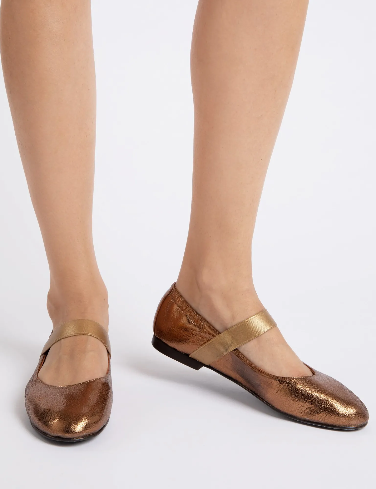 Penelope Chilvers Rock And Roll Leather Shoe Bronze Hot