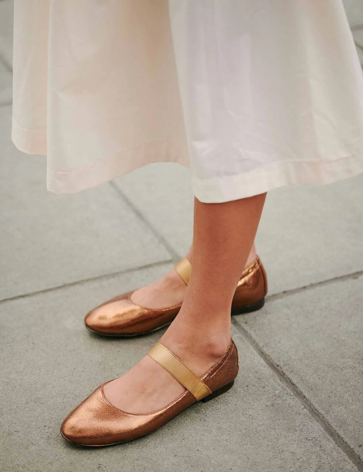 Penelope Chilvers Rock And Roll Leather Shoe Bronze Hot