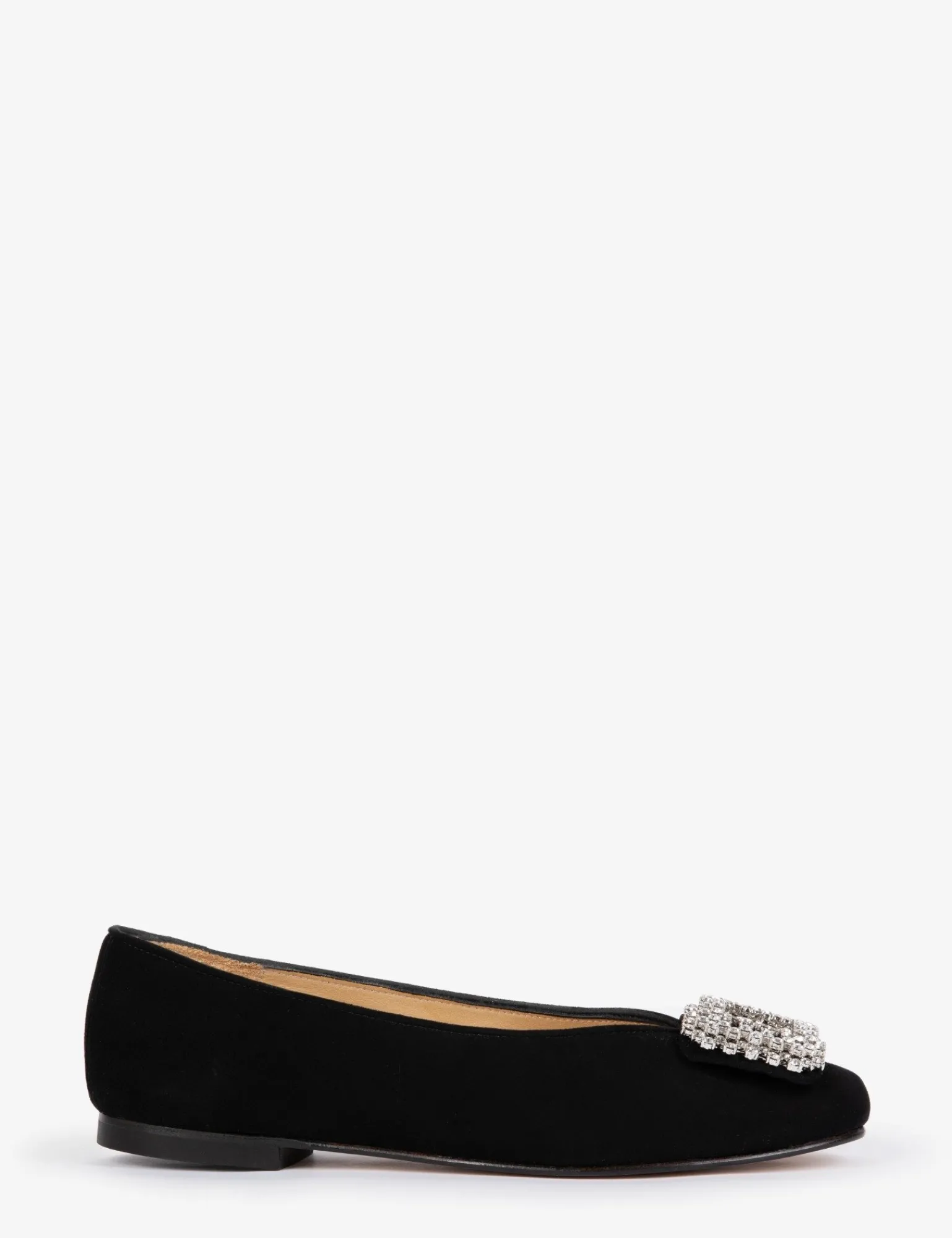 Penelope Chilvers Tiffany Diamante Suede Pump Black Best