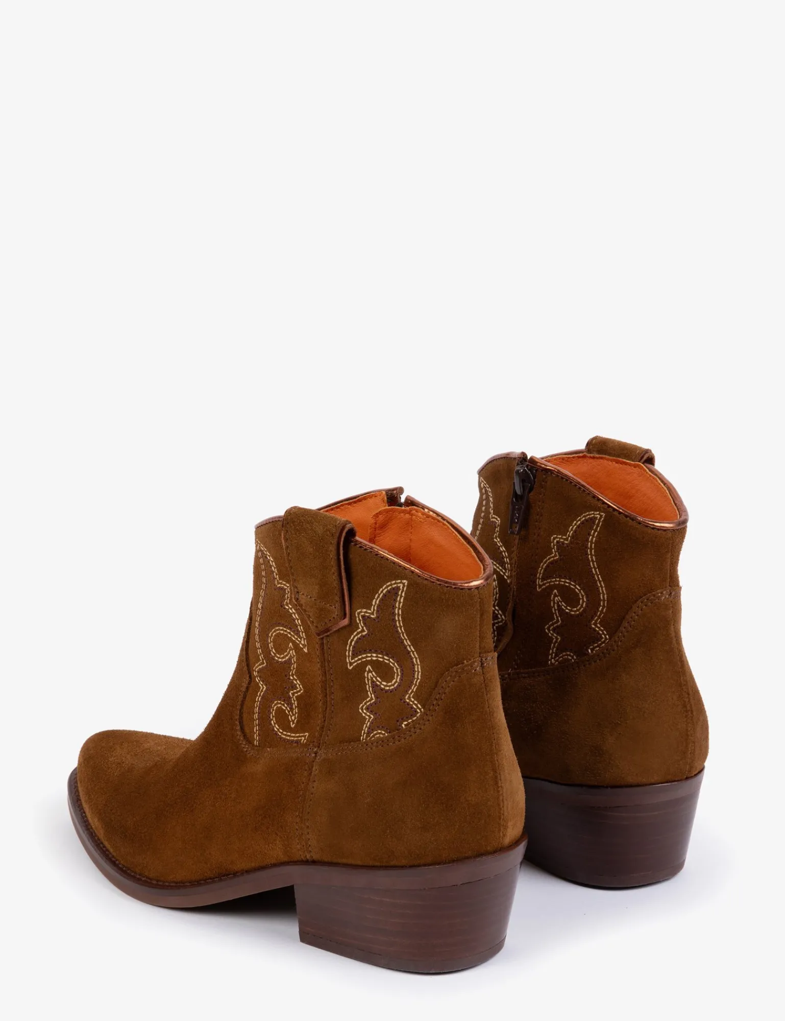 Penelope Chilvers Cassidy Suede Embroidered Boot Peat Outlet