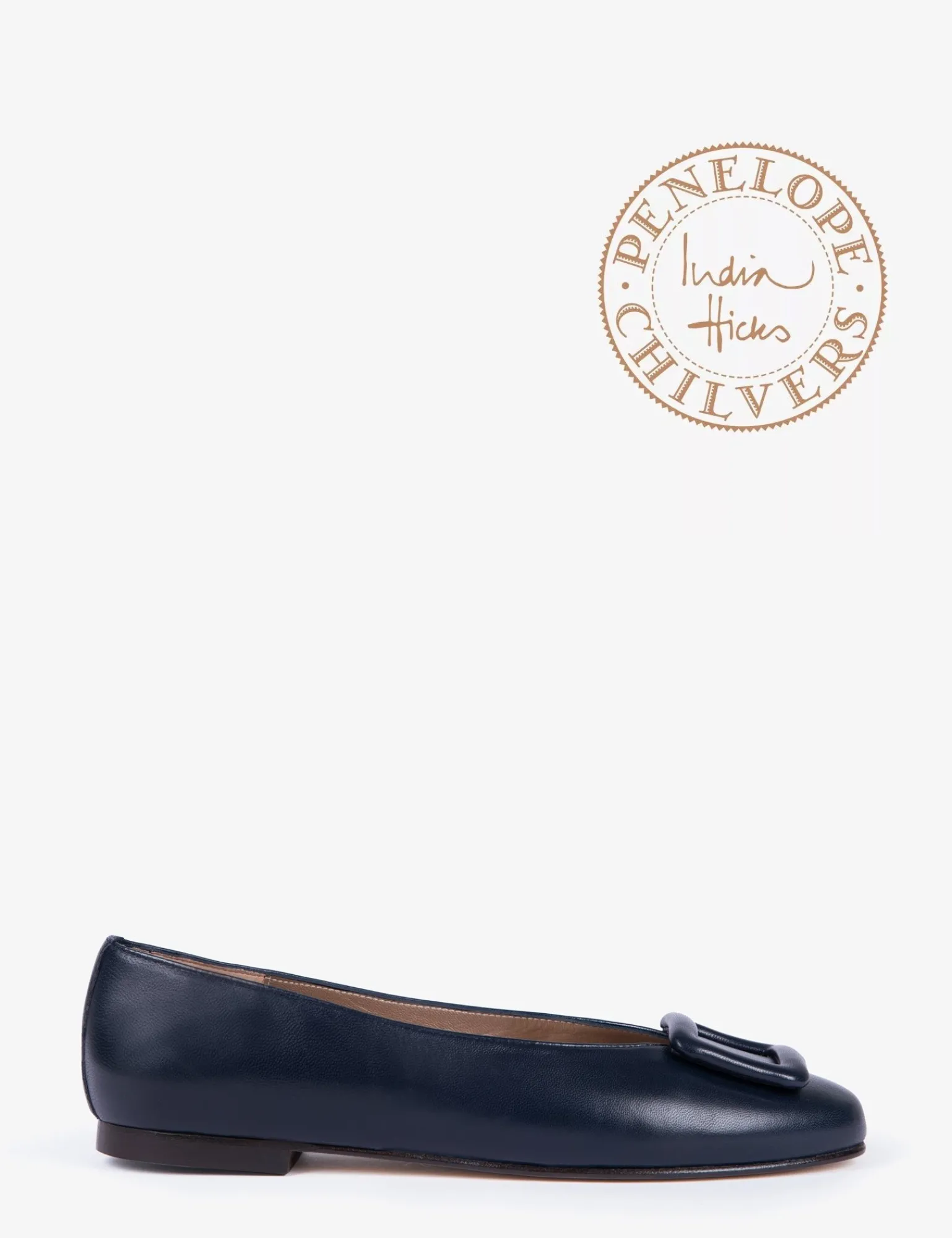Penelope Chilvers Palladio Pump (Buckle Pump) Navy New
