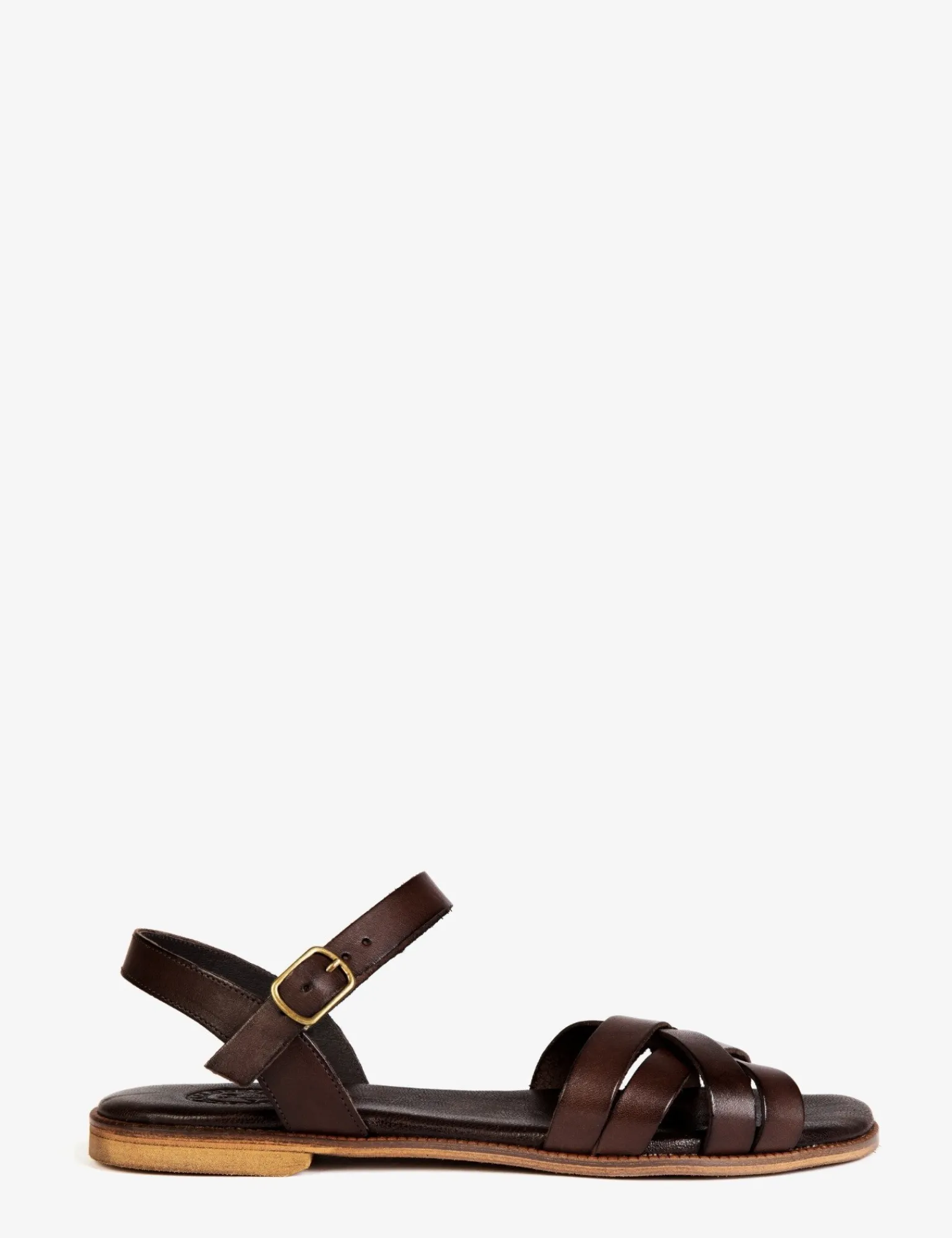 Penelope Chilvers Shepherdess Leather Sandal BitterChocolate Hot