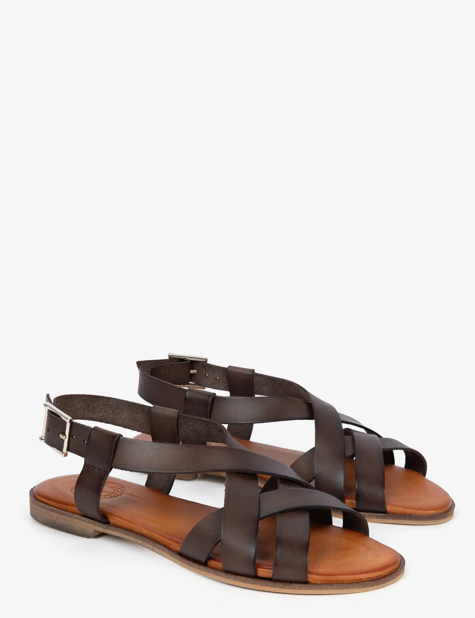 Penelope Chilvers Buttercup Leather Sandal BitterChocolate Best
