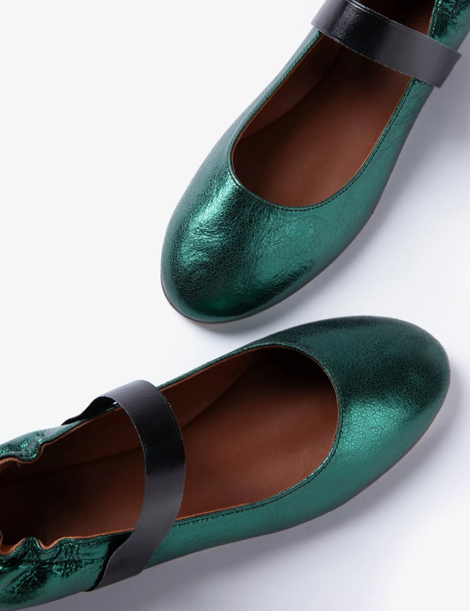 Penelope Chilvers Rock And Roll Leather Shoe Emerald Outlet