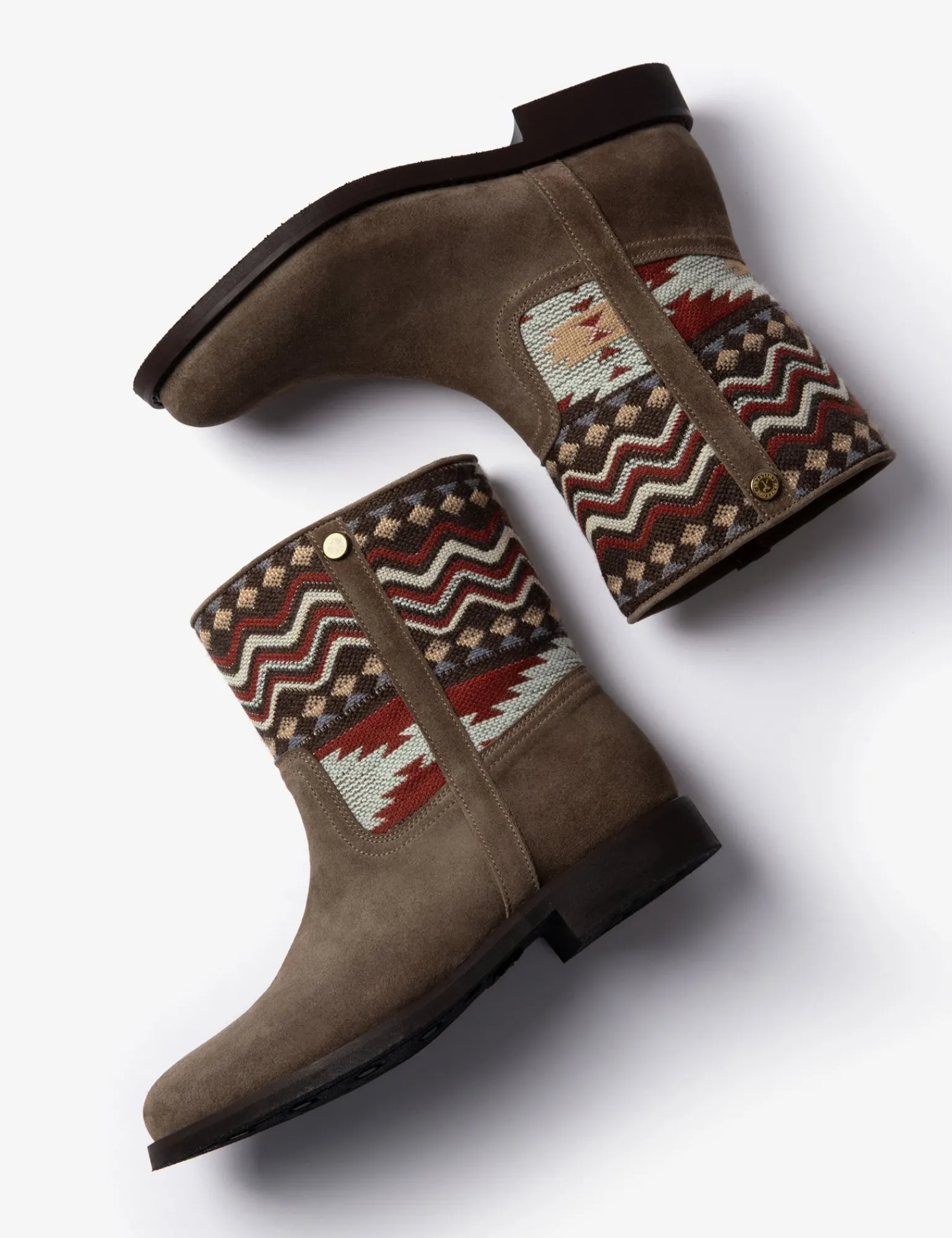 Penelope Chilvers Cordillera Suede Boot Taupe Best