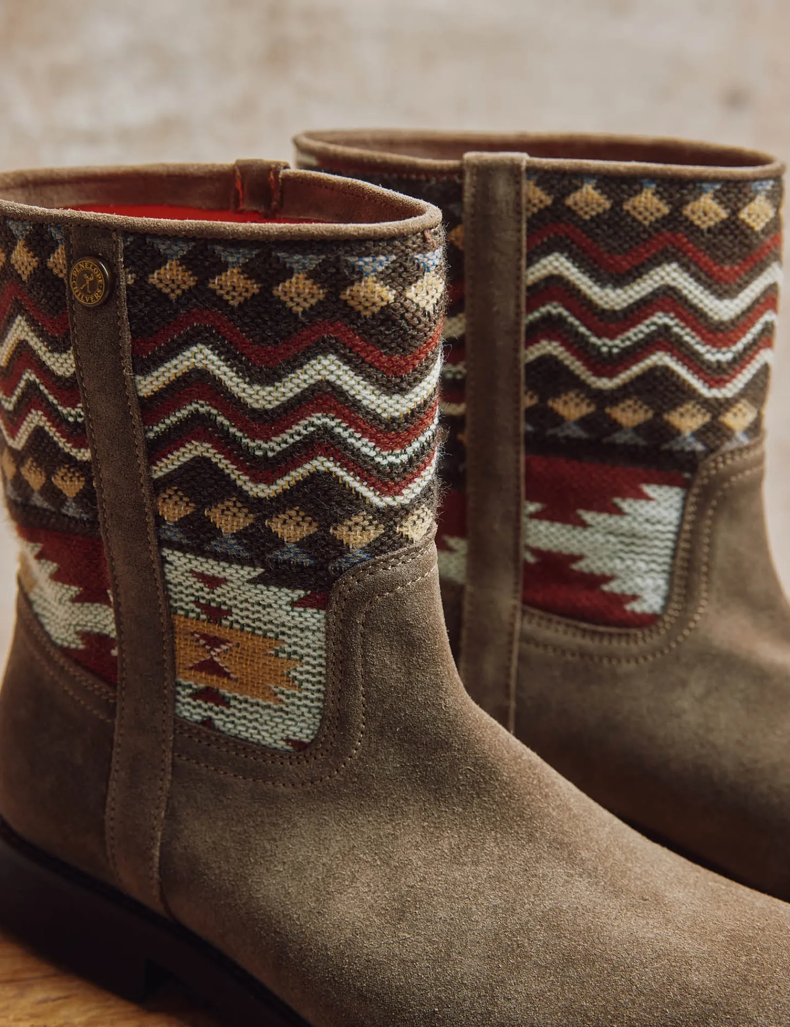 Penelope Chilvers Cordillera Suede Boot Taupe Best