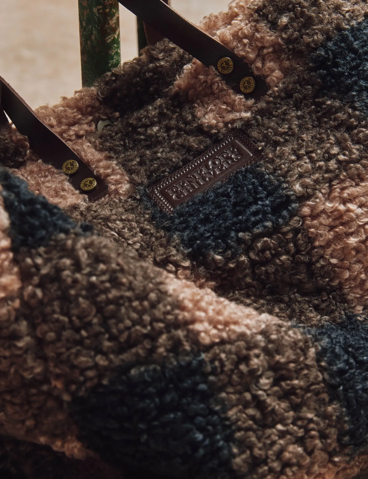 Penelope Chilvers Checkmate Tote Bag Black/Multi Outlet