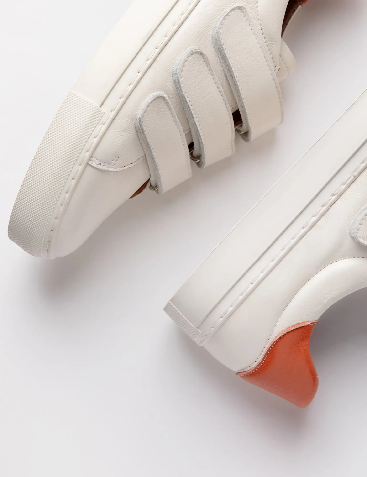 Penelope Chilvers Pacha Leather Trainer White Best