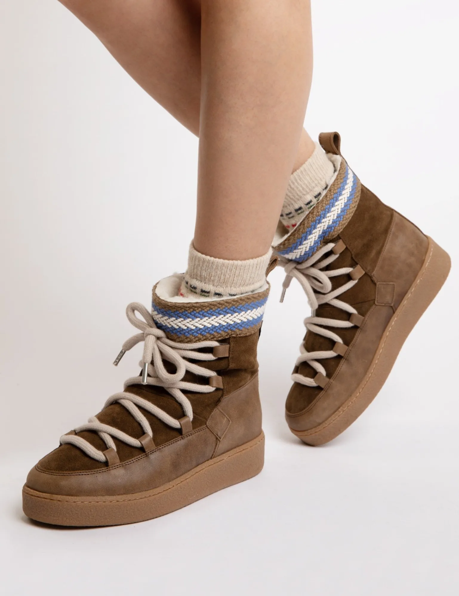 Penelope Chilvers Cosmos Suede Boot Brown Online