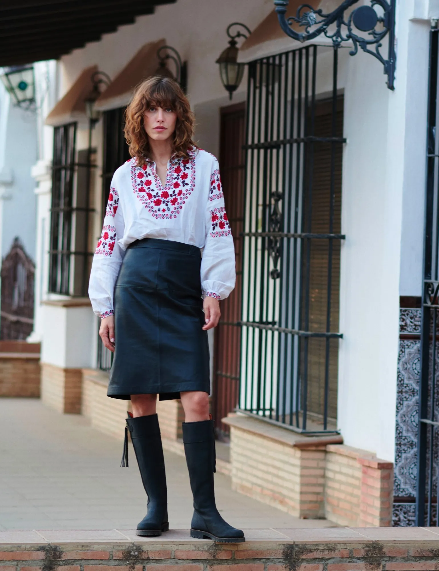 Penelope Chilvers Long Tassel Boot Black Outlet