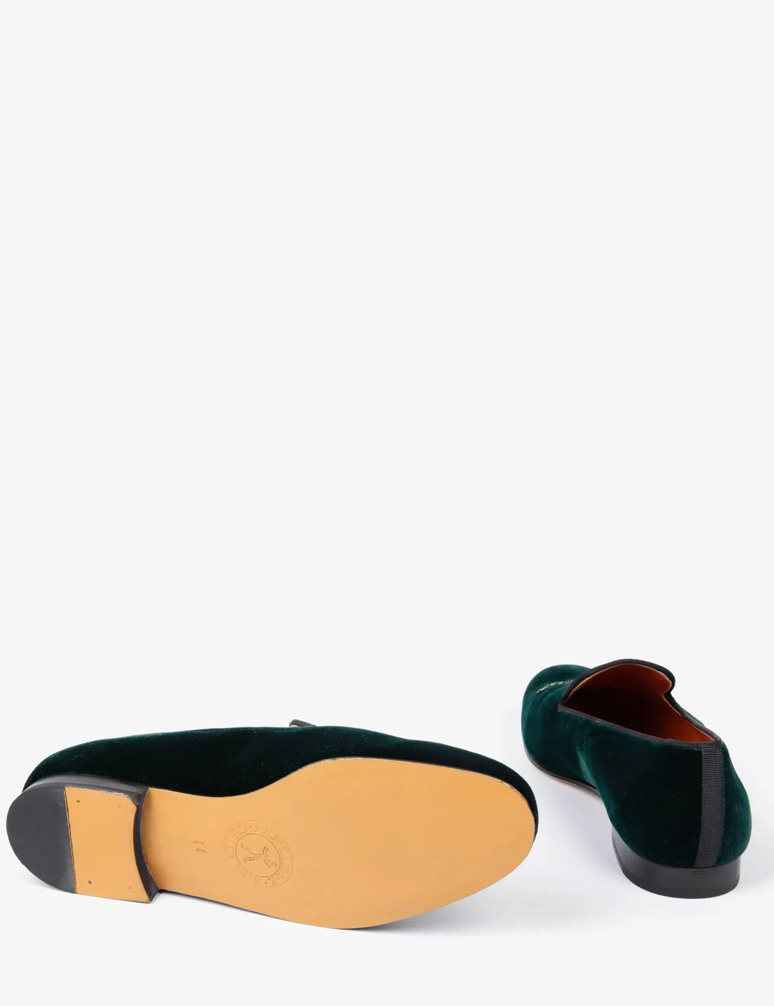 Penelope Chilvers Mens SUJÁN Smoking Slipper Emerald Sale