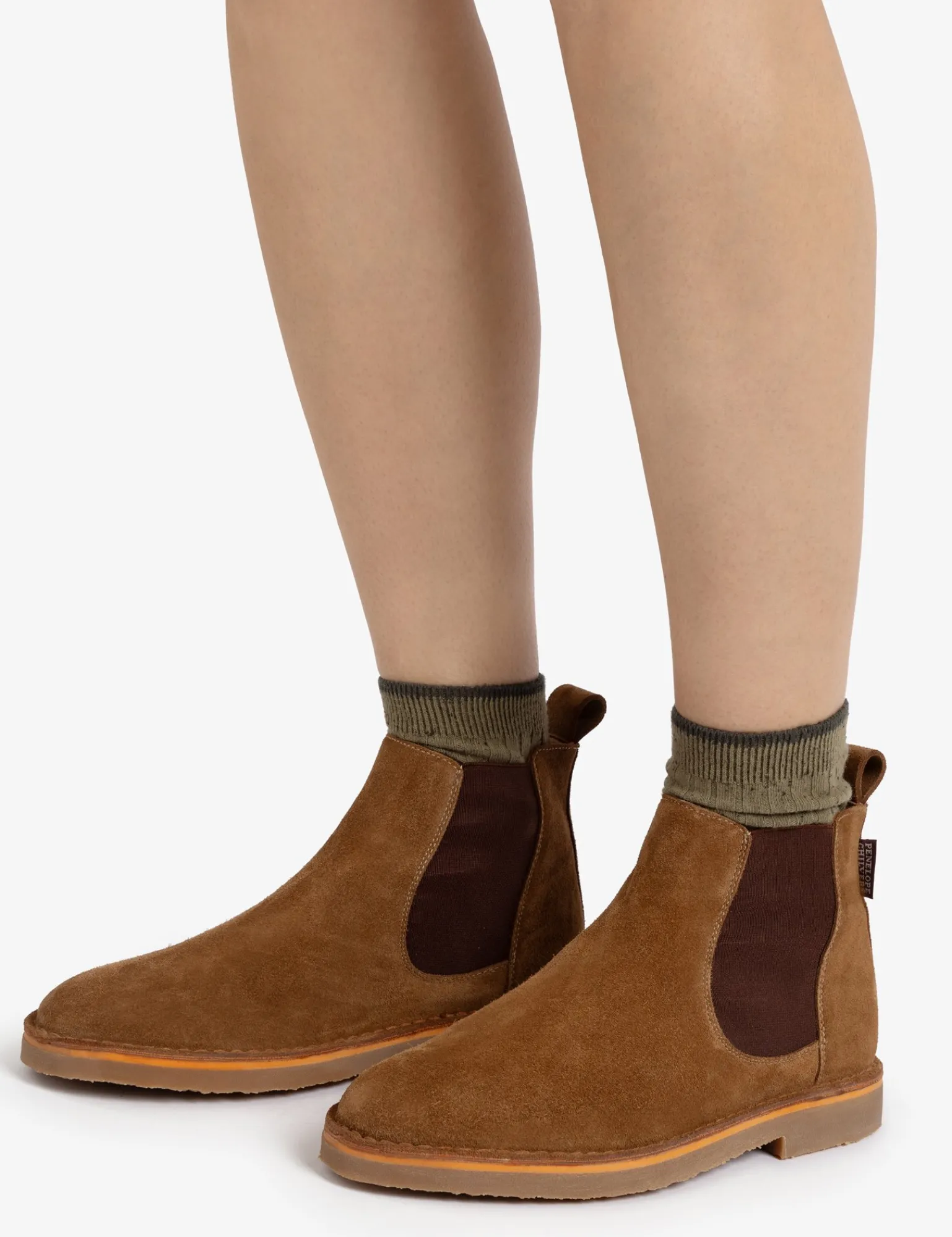 Penelope Chilvers Rambla Suede Boot Tan Discount