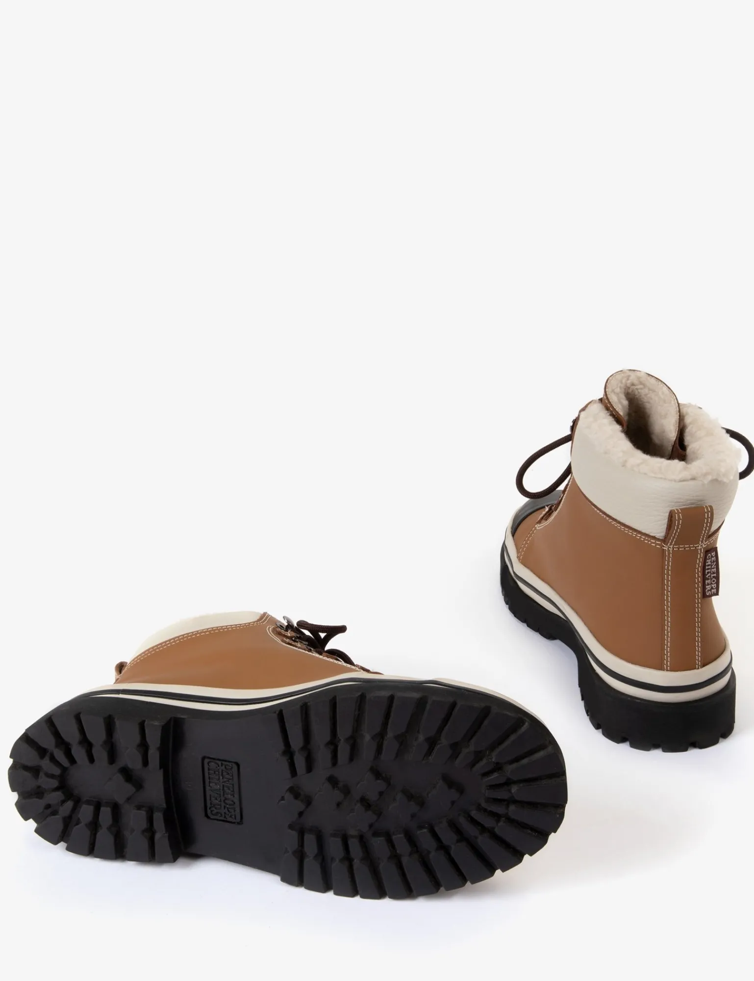 Penelope Chilvers Brae Leather Boot Tan New