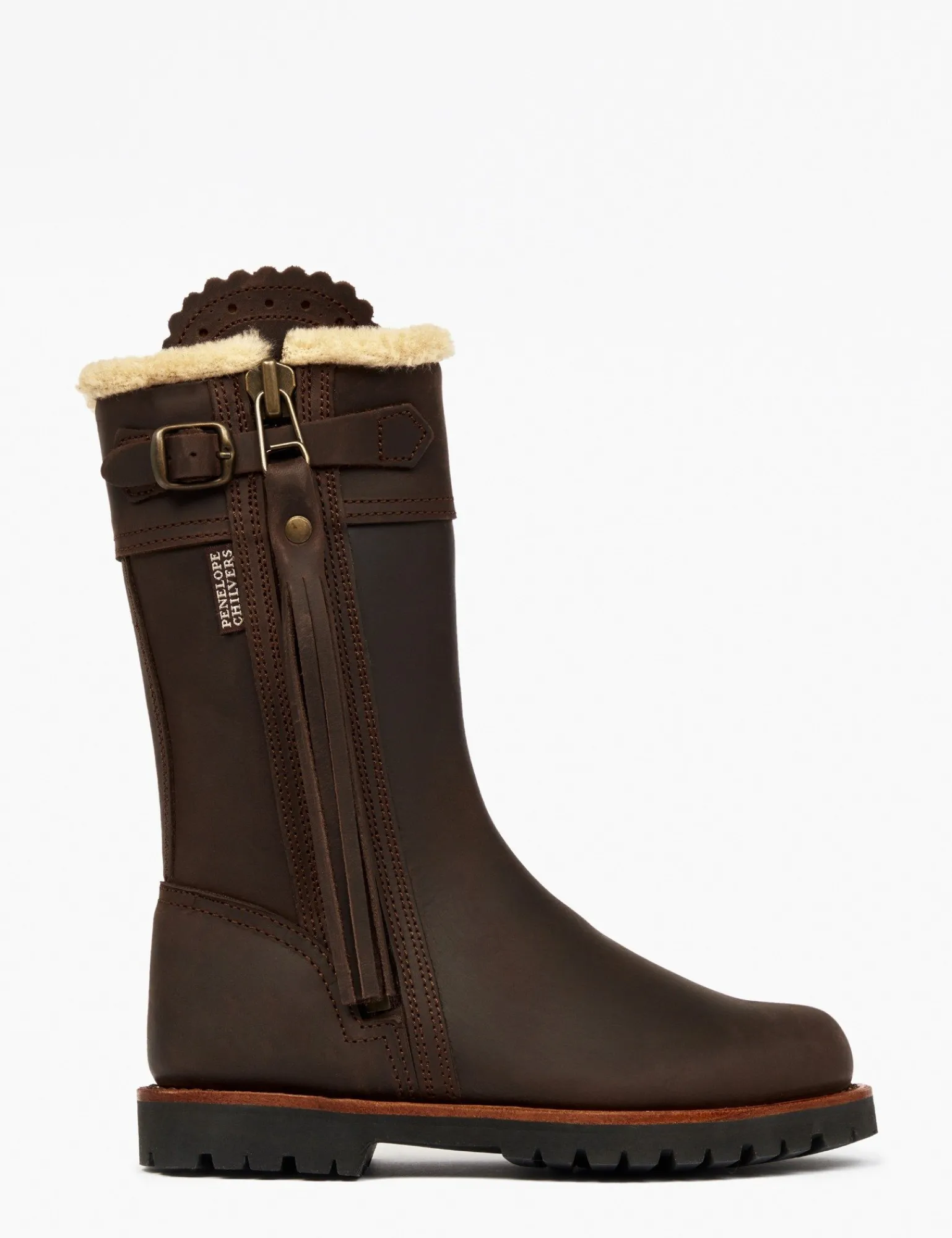 Penelope Chilvers Mini Tassel Boot Conker Outlet