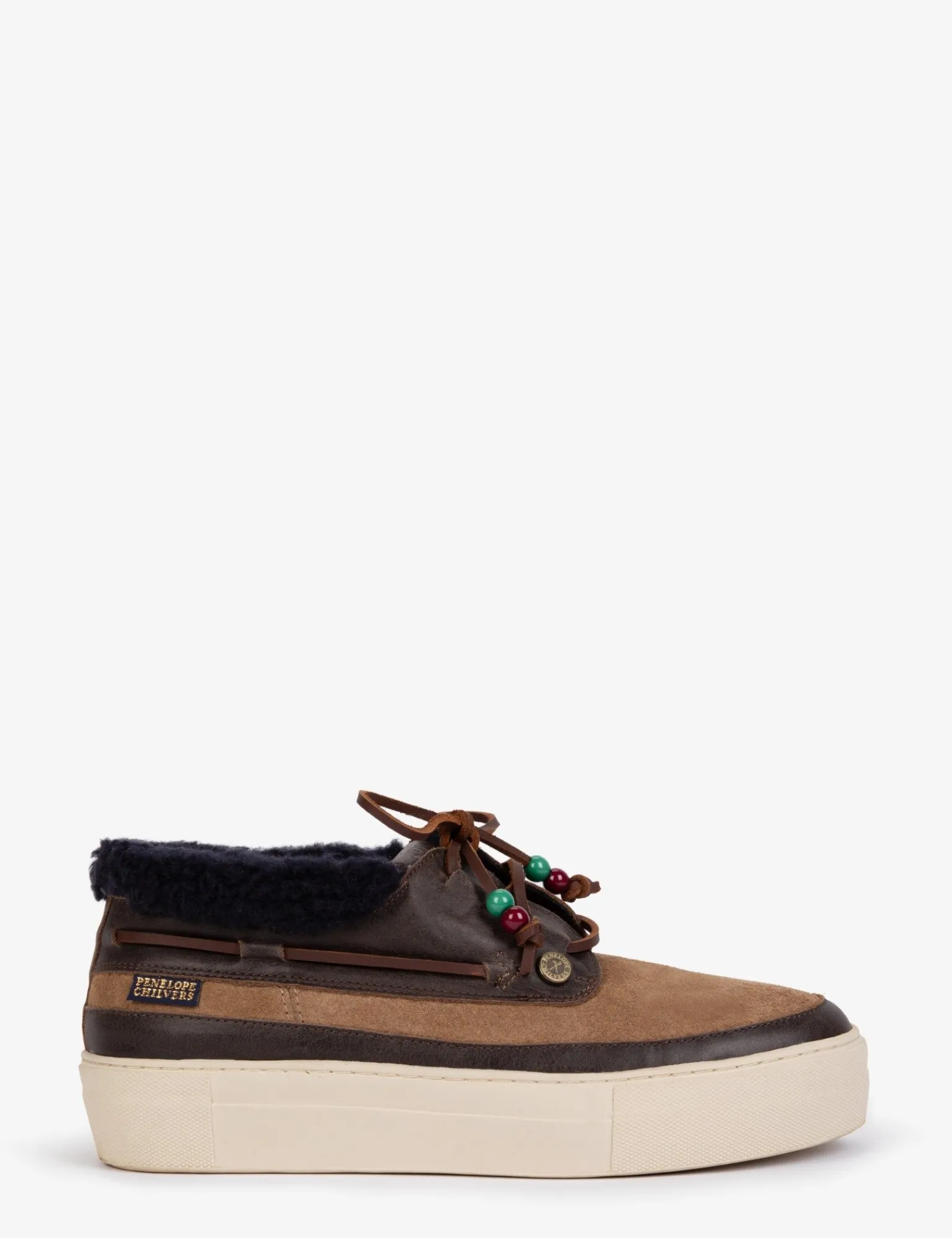 Penelope Chilvers Lumberjack Wool-Lined Trainer Gintonic Fashion