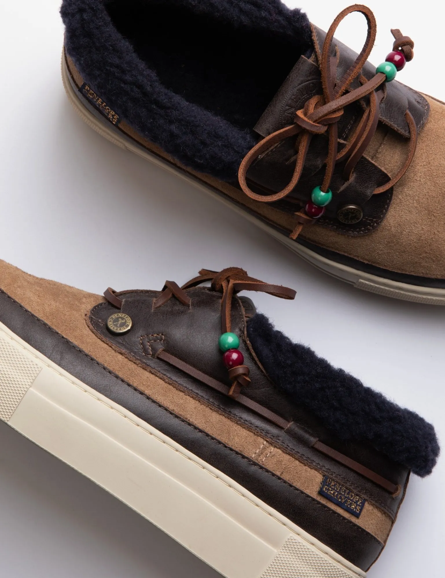Penelope Chilvers Lumberjack Wool-Lined Trainer Gintonic Fashion