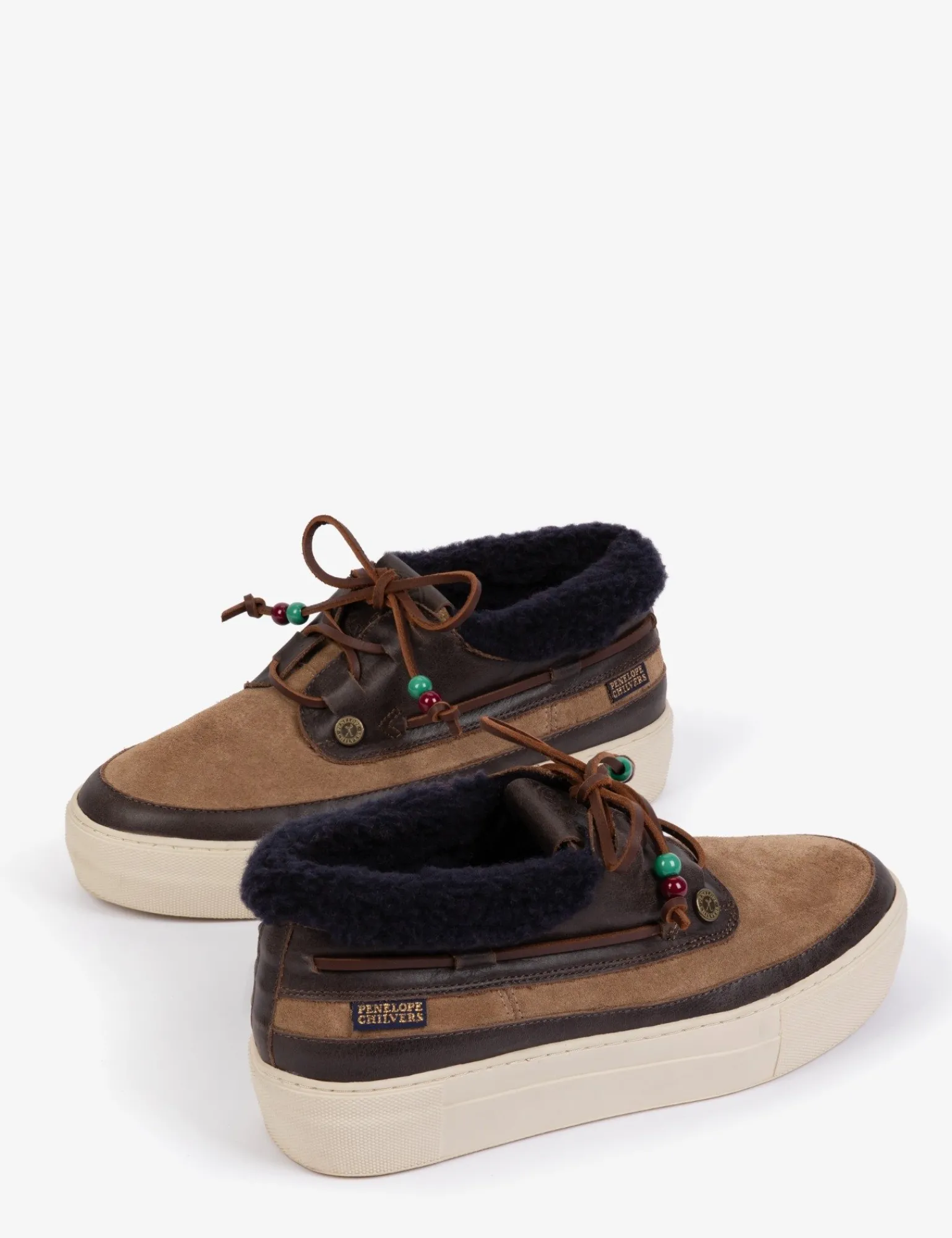 Penelope Chilvers Lumberjack Wool-Lined Trainer Gintonic Fashion