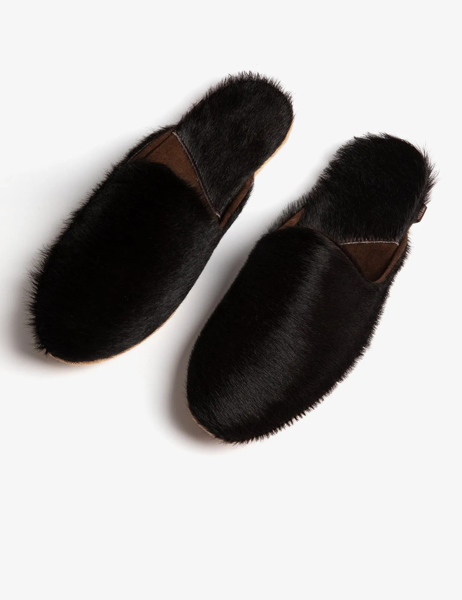 Penelope Chilvers Pony Slipper Mule BitterChocolate New