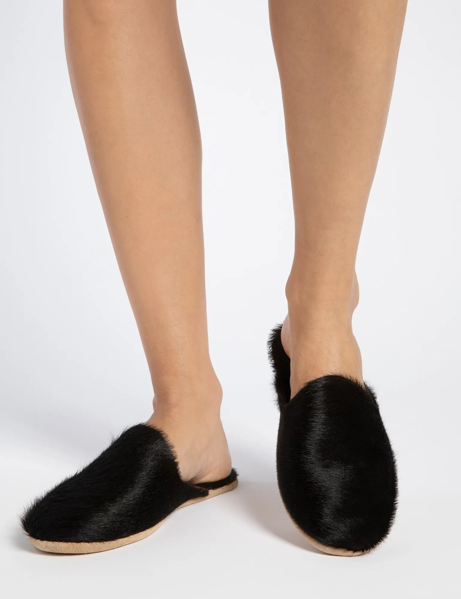 Penelope Chilvers Pony Slipper Mule BitterChocolate New