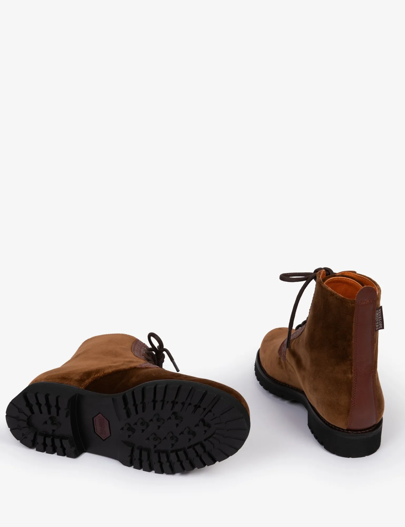 Penelope Chilvers Rodriguez Velvet Boot Nut Sale