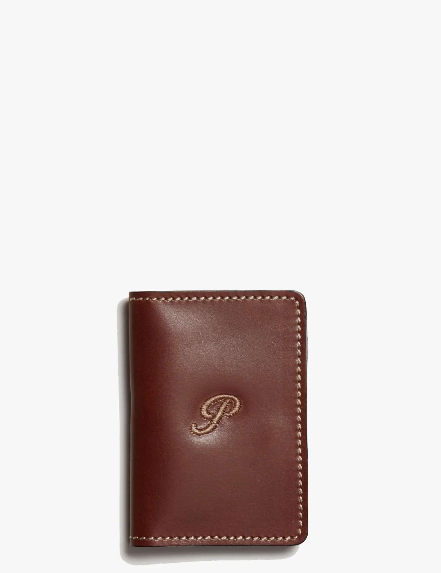 Penelope Chilvers Initial Card Wallet A-M Conker Sale