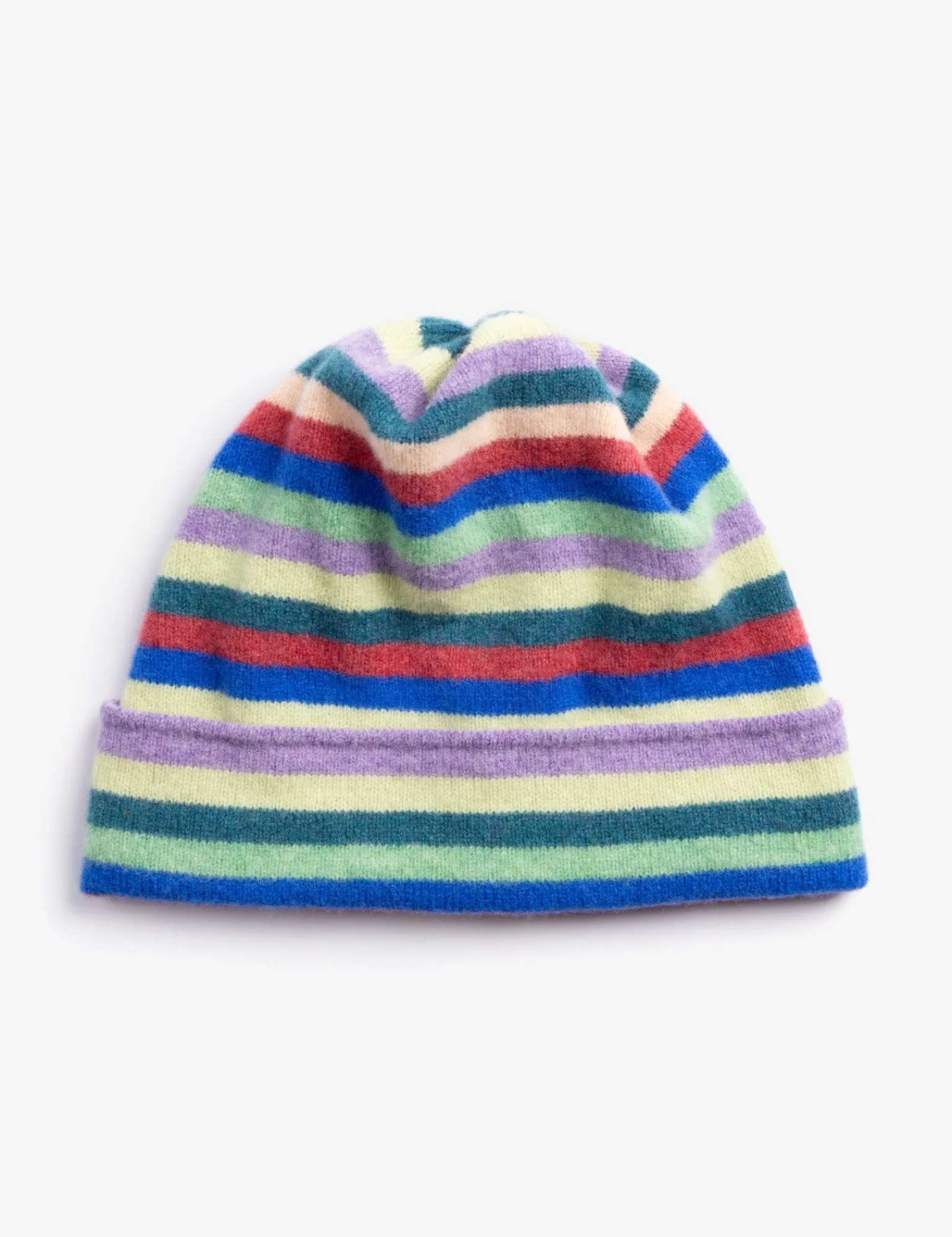 Penelope Chilvers Miro Wool Stripe Hat Indigo/Multi Clearance