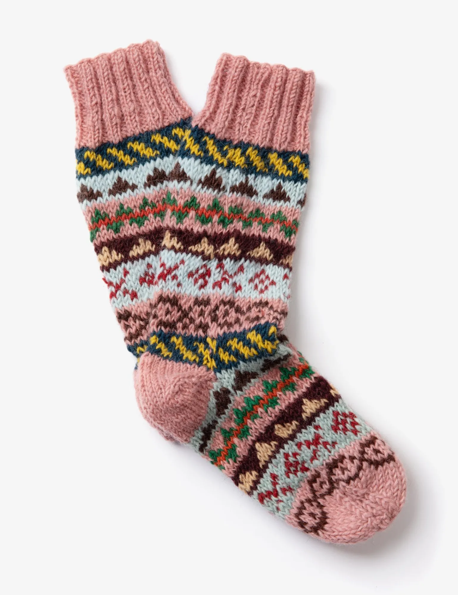 Penelope Chilvers Sunday Wool Socks Pink Outlet