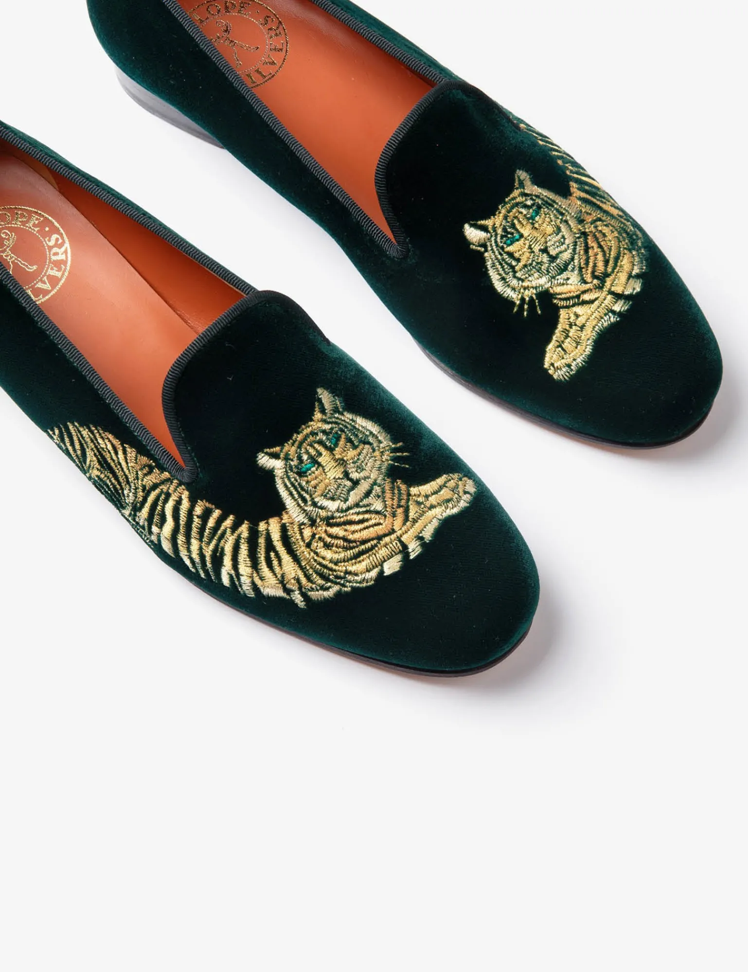 Penelope Chilvers SUJÁN Smoking Slipper Emerald Online